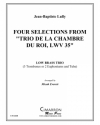 4つのセレクション「国王ルイ14世のための室内トリオ」より（ジャン＝バティスト・リュリ）【Four Selections from Trio de la Chambre du Roi】
