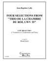 4つのセレクション「国王ルイ14世のための室内トリオ」より（ジャン＝バティスト・リュリ）【Four Selections from Trio de la Chambre du Roi】
