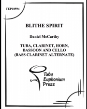 ブライズ・スピリット (ダニエル・マッカーシー） (ミックス五重奏)【Blithe Spirit】