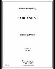 Paduane VI（アイザック・ポッシュ）（金管五重奏）