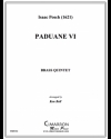 Paduane VI（アイザック・ポッシュ）（金管五重奏）
