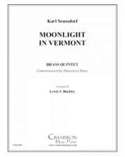 ヴァーモントの月（カール・スエスドルフ）（金管五重奏）【Moonlight in Vermont】