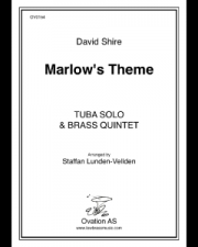 マーロウのテーマ（デヴィッド・シャイア）（金管六重奏）【Marlows Theme】