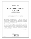 コントラバスーン・ソナタ (バーバラ・ヨーク）（コントラバスーン+ピアノ）【Contrabassoon Sonata】