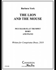 ライオンとネズミ (バーバラ・ヨーク）（金管二重奏+ピアノ）【The Lion and the Mouse】