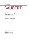 ソナタ・No.3（フィリップ・ゴーベール）（フルート+ピアノ）【Sonata No. 3】