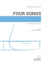 4つの歌（ロベルト・シューマン）（フルート+ピアノ）【Four Songs】