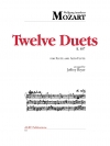 12のデュエット  (モーツァルト)  (フルートニ重奏)【Twelve Duets】