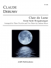 月の光（クロード・ドビュッシー）(フルート五重奏)【Claire de Lune】