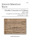 二重協奏曲・ニ短調・BWV.1043（バッハ）(フルート七重奏)【Double Concerto in D Minor, BWV 1043】