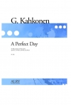 パーフェクト・デイ  (ゲイ・カハコネン)  (フルート五重奏)【A Perfect Day】