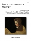 セレクション「セレナーデ・No.10」より（モーツァルト） (フルート八重奏)【Selections from Serenade No. 10】
