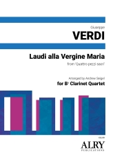 Laudi alla Vergine Maria (ジュゼッペ・ヴェルディ) 　(クラリネット四重奏)