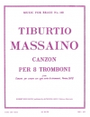 カンツォン（ティブルツィオ・マッサイノ） (トロンボーン八重奏)【Canzon】