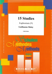 15の練習曲（ギヨーム・バレイ）（ユーフォニアム）【15 Studies】