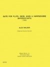組曲（アレック・ワイルダー） (木管三重奏+ピアノ)【Suite for Flute, Oboe, Bass and Harpsichord】