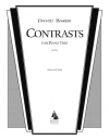 コントラスト（デイヴィッド・ベイカー）（弦楽二重奏+ピアノ）【Contrasts】