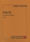 ヴァイオリン・ソナタ・Op.51（デトレフ・グラナート）（ヴァイオリン+ピアノ）【Violin Sonata Op51】