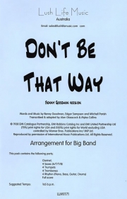 ドント・ビー・ザット・ウェイ（ベニー・グッドマン）【Don’t Be That Way】