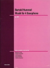 4本のサクソフォンのための音楽・Op.88f（ベルトルト・フンメル）  (サックス四重奏)【Musik für 4 Saxophone Opus 88f】
