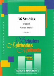 36の練習曲（オスカー・ブルーム）（ピッコロ）【36 Studies】