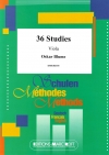 36の練習曲（オスカー・ブルーム）（ヴィオラ）【36 Studies】