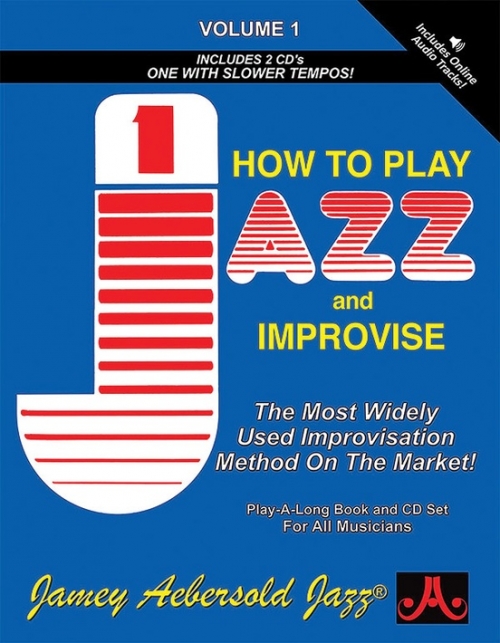 ジェイミー・プレイアロング・Vol.1・ジャズの演奏とアドリブの方法（ベース）【Jamey Aebersold Jazz, Volume 1: How to Play Jazz and Impro】