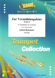 結婚式のために（アントン・ブルックナー） (トランペット四重奏)【Zur Vermählungsfeier】