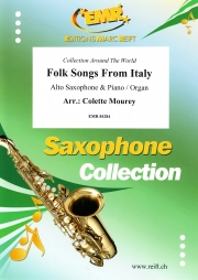 イタリア民謡メドレー（アルトサックス+ピアノ）【Folk Songs From Italy】