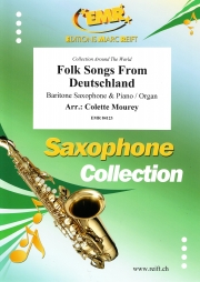 ドイツ民謡メドレー（バリトンサックス+ピアノ）【Folk Songs From Deutschland】
