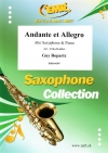 アンダンテとアレグロ（ジョセフ・ギイ・ロパルツ）（アルトサックス+ピアノ）【Andante et Allegor】