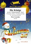 クリスマスの歌・Op.8 (ペーター・コルネリウス)（金管九重奏）【Die Könige aus den Weihnachtsliedern Op. 8】