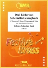 Drei Lieder aus Schemellis Gesangbuch  (バッハ)（金管九重奏）