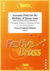 アン女王の誕生日のための頌歌 (ヘンデル)（金管十重奏）【Serenata (Ode) for the Birthday of Queen Anne】