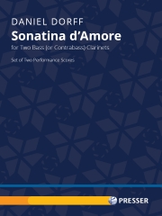 ソナチネ・ダモーレ（ダニエル・ドーフ） (バスクラリネット二重奏)【Sonatina d'Amore】