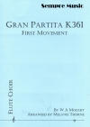 グラン・パルティータ・K.361  (モーツァルト) (フルート十重奏)【Gran Partita K361】
