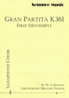 グラン・パルティータ・K.361  (モーツァルト) (サックス八重奏)【Gran Partita K361】