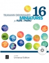 16の小品（ティルマン・デンハード）（フルート+ピアノ）【16 Miniatures】