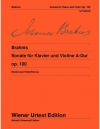 ソナタ・イ長調・Op.100  (ヨハネス・ブラームス)（ヴァイオリン+ピアノ）【Sonata A Major Op. 100】