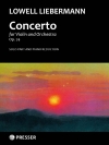 協奏曲（ローウェル・リーバーマン）（ヴァイオリン+ピアノ）【Concerto】