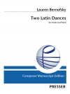 2つのラテンダンス（ローレン・ベルノフスキー）（ヴァイオリン+ピアノ）【Two Latin Dances】