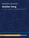 エオリアン・ソング  (ウォーレン・ベンソン) (サックス二重奏+ピアノ)【Aeolian Song】