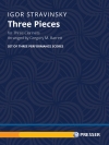 3つの小品（イーゴリ・ストラヴィンスキー） (クラリネット三重奏)【Three Pieces】