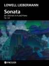 ソナタ（ローウェル・リーバーマン）（アルトクラリネット+ピアノ）【Sonata】