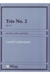 トリオ・No.2（ローウェル・リーバーマン） (ミックス二重奏+ピアノ)【Trio No. 2】