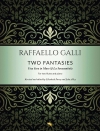 ２つの幻想曲  (ラファエル・ガリ)  (フルート二重奏+ピアノ)【Two Fantasies】