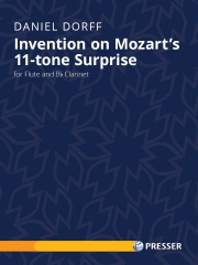 Invention on Mozart's 11-tone Surprise（ダニエル・ドーフ） (木管二重奏)