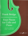 4つの小品（フランク・ブリッジ）（チェロ+ピアノ）【Four Pieces】