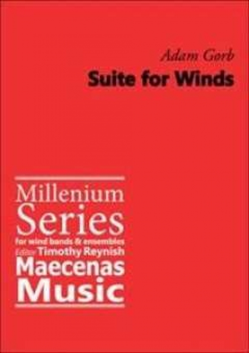 木管のための組曲（アダム・ゴーブ）（木管十三重奏）（スコアのみ）【Suite for Winds】