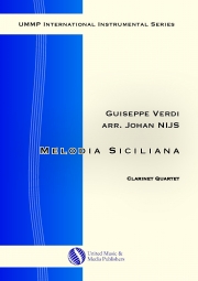 メロディーア・シチリアーナ (ジュゼッペ・ヴェルディ)  (クラリネット四重奏)【Melodia Siciliana】